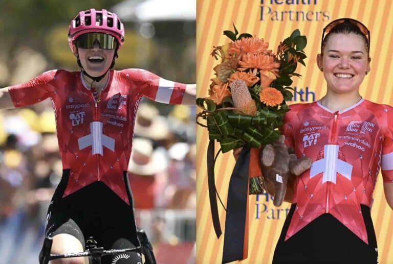 Noemi Rüegg : « Je n’arrive toujours pas à y croire » après sa victoire historique au Tour Down Under