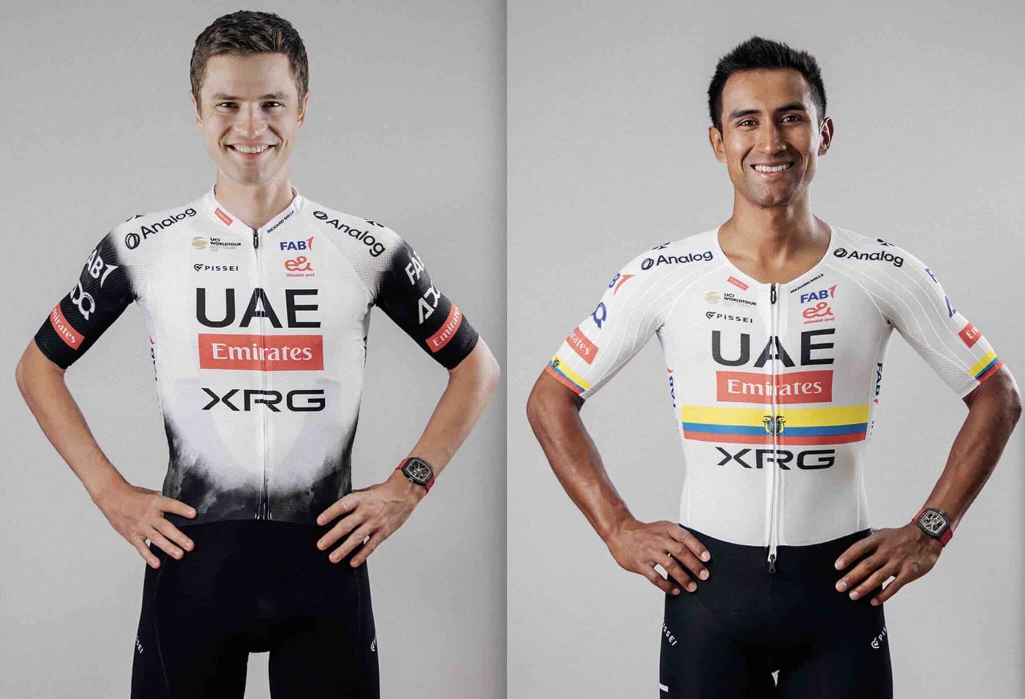 Tour Down Under 2025 UAE Team Emirates XRG avec Jay Vine et Jhonatan