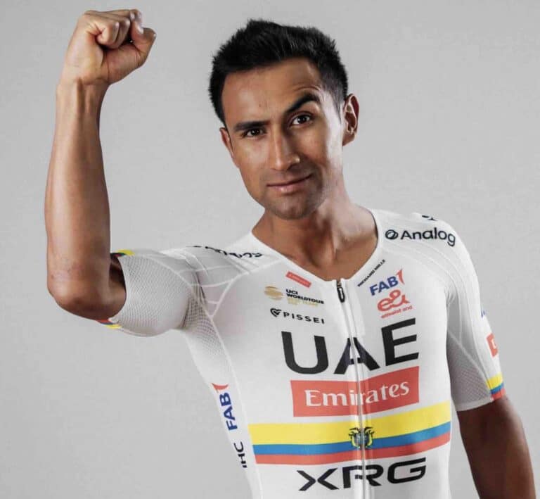 UAE Team Emirates XRG : Les ambitions de Jhonatan Narvaez