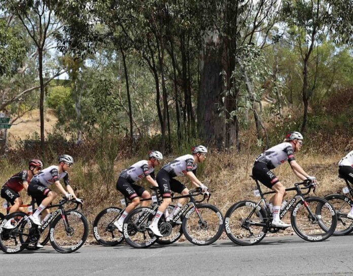 UAE Team Emirates XRG un début de saison prometteur au Tour Down Under 2025