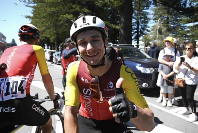 Vidéo Bryan Coquard s'impose au sprint et signe un doublé au Tour Down Under