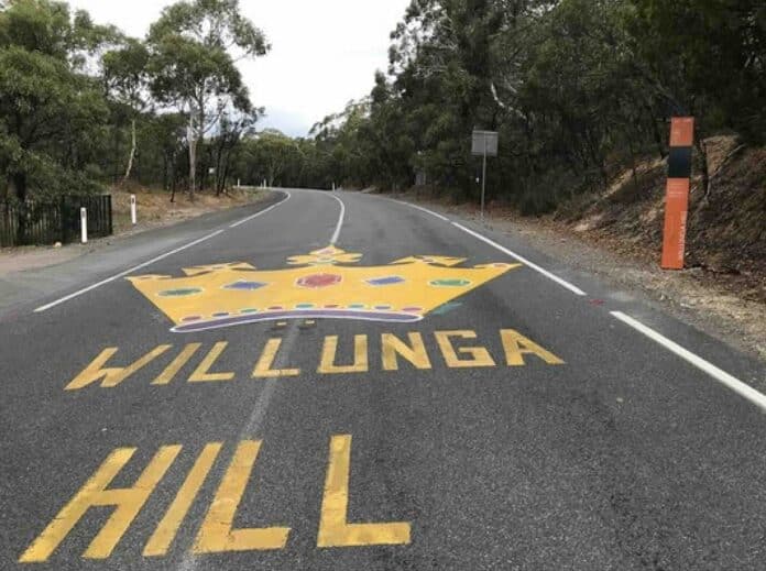 Willunga Hill la montée mythique du Tour Down Under