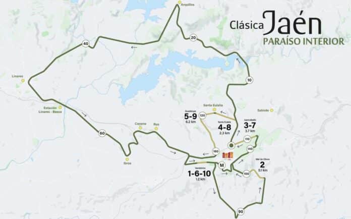 Clasica Jaen Paraiso Interior parcours et défis de l'épreuve andalouse