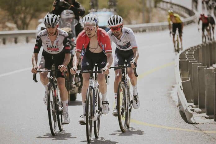 David Gaudu c'est toujours décevant de perdre le maillot lors de la dernière étape