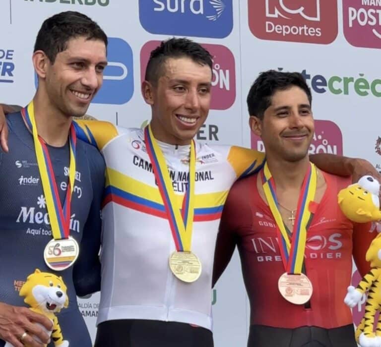 Egan Bernal titré Champion de Colombie 2025 du Contre la Montre
