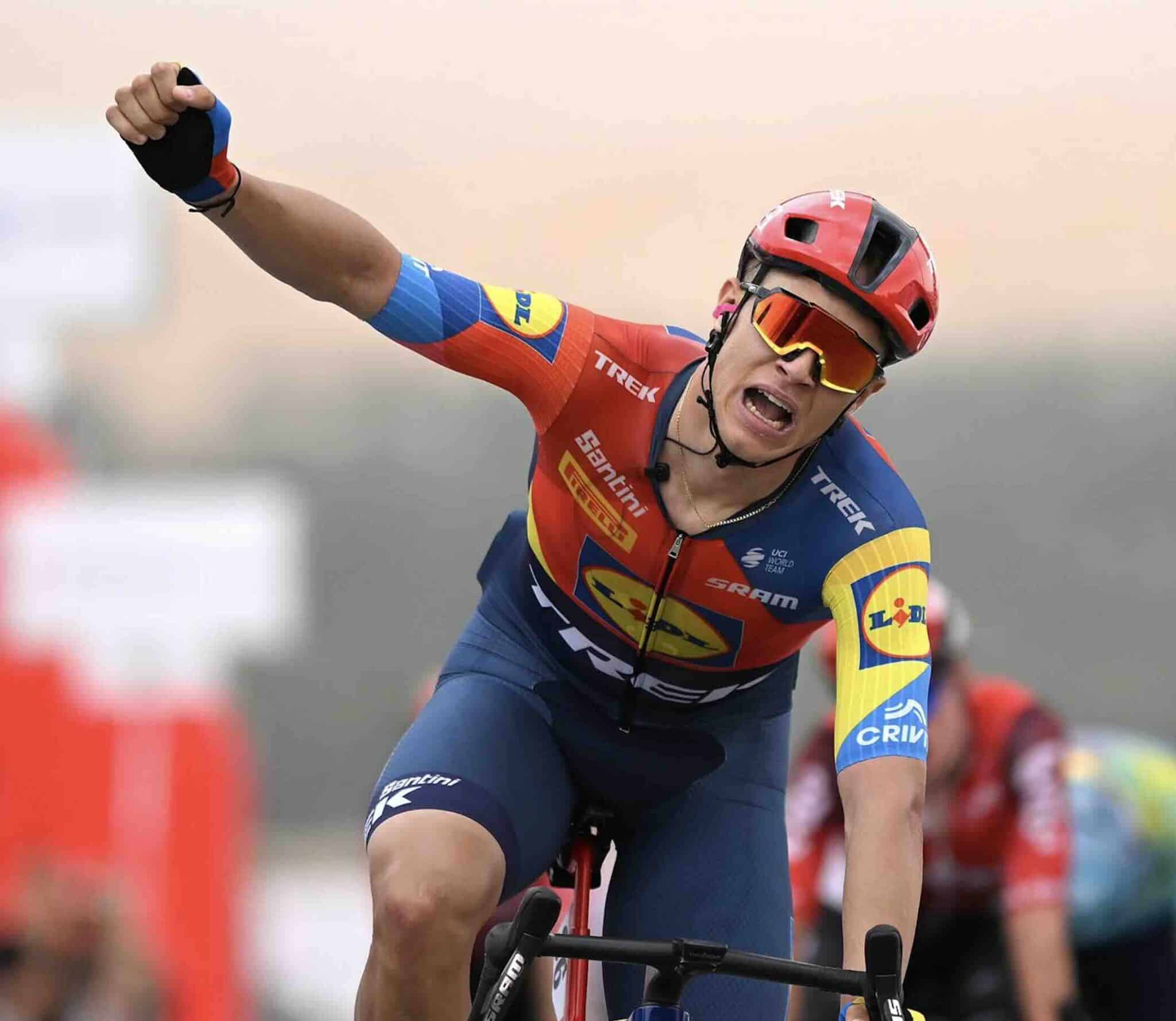 UAE Tour 2025 Jonathan Milan vainqueur d'étape, chute de Molano