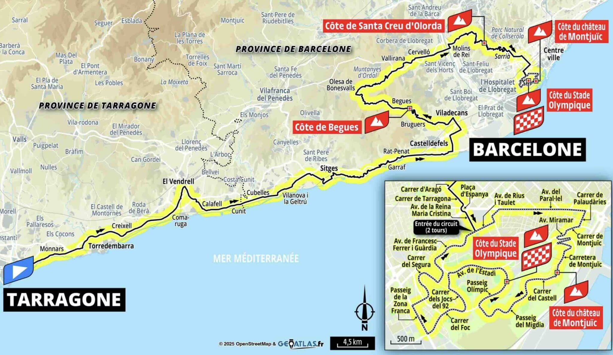 Tour de France 2026 Les parcours et profils des deux premières étapes