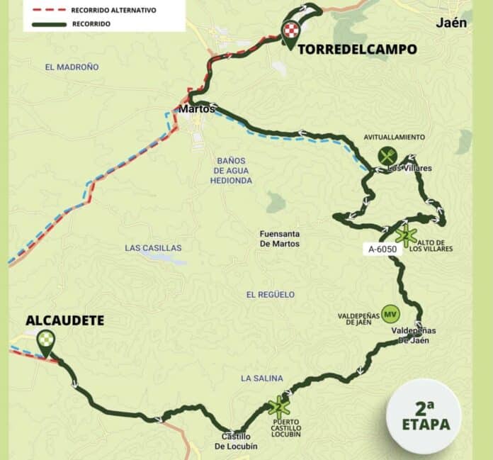 tour d'andalousie 2025 etape 2 parcours profil favoris et diffusion tv