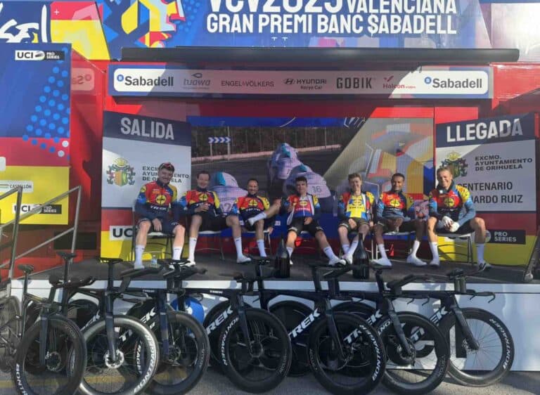 Tour de Valence 2025 : Lidl – Trek remporte le contre-la-montre par équipes inaugural, Mathias Vacek leader
