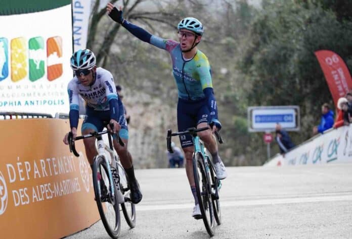 Tour des Alpes Maritimes 2025 Christian Scaroni triomphe sur l'étape 1