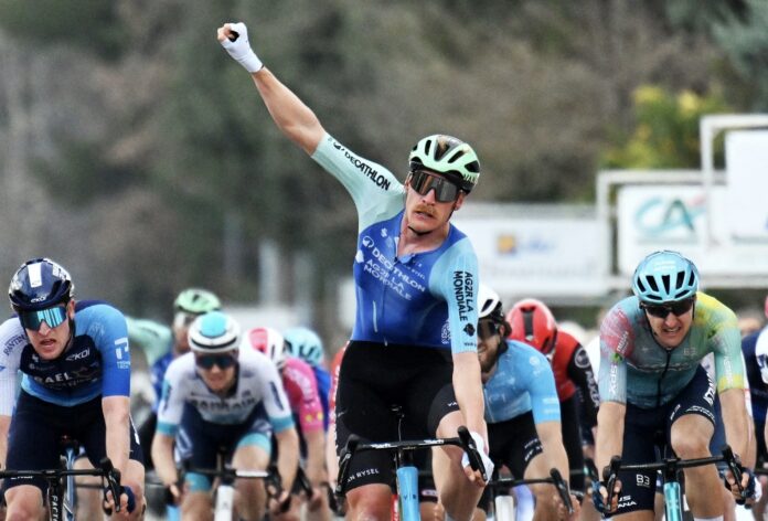 tour des alpes maritimes 2025 Dorian codon s'impose sur la dernière étape le général pour Scaroni