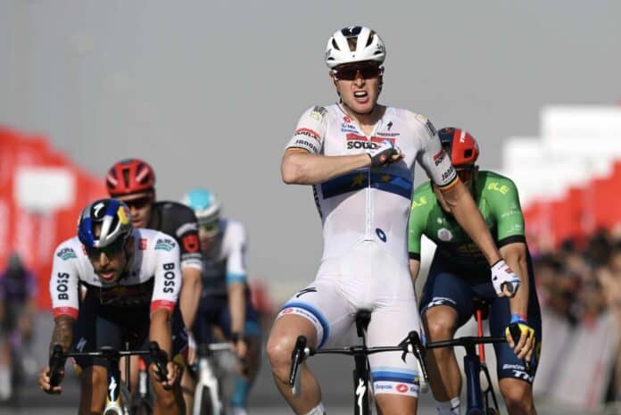 UAE Tour 2025 étape 5 Tim Merlier s'impose au sprint