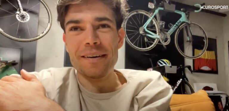 Wout Van Aert : « Paris Roubaix, c’est extraordinaire. »