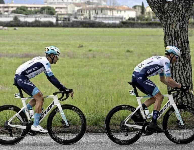 Milan San Remo 2025 : Barhain Victorious avec Matej Mohoric