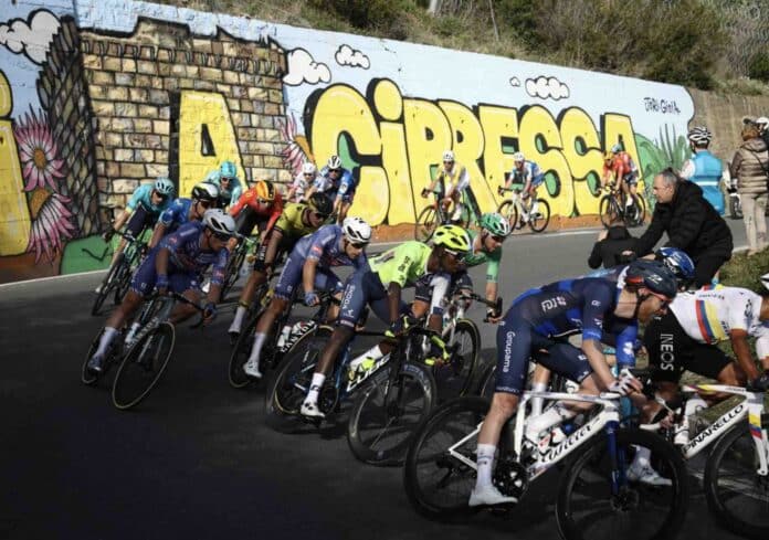 Milan SanRemo 2025 parcours engagés et favoris TV