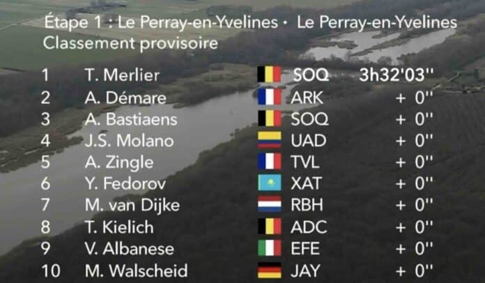 Paris Nice 2025 étape 1 classement complet et analyse de la course