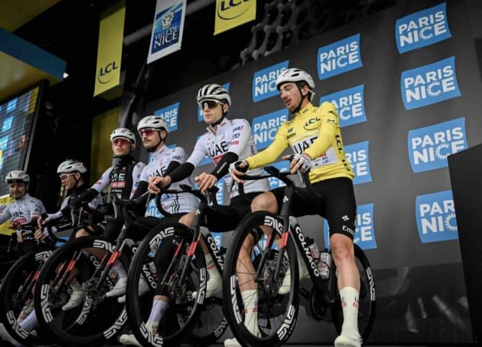 Paris Nice 2025 startlist engagés et favoris