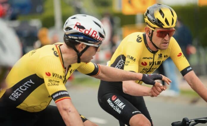 Amstel gold race 2025 wout van wert jai fait la meilleure course possible