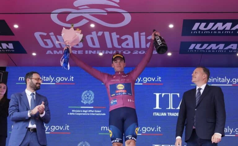 Giro 2025, étape 13 : Mads Pedersen : « J’aurai donné la victoire à Vacek si c’était possible »