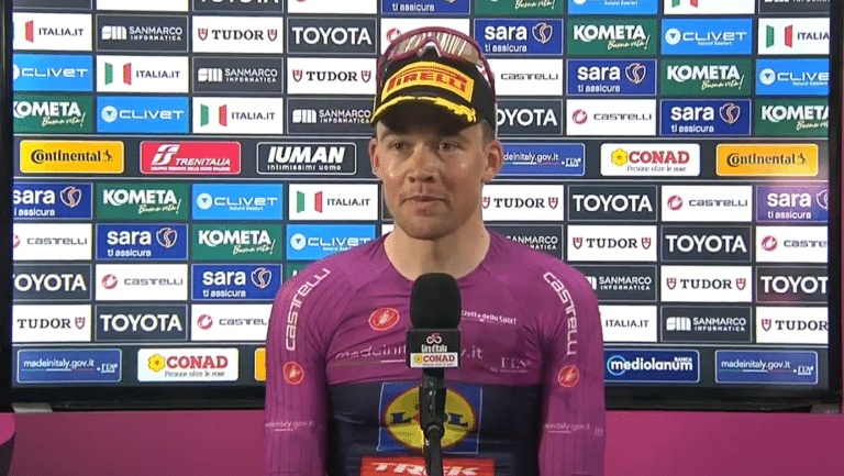 Giro 2025, étape 3 : Mads Pedersen : « Il n’y a que la Lidl-Trek qui peut faire ça »
