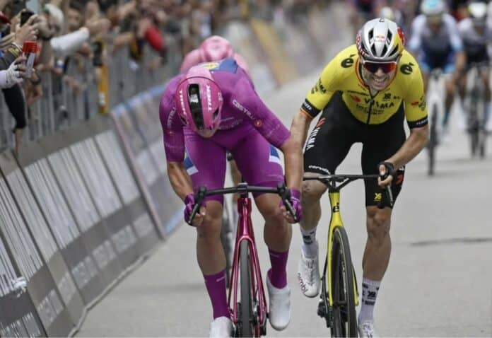 Giro 2025 : Wout Van Aert : "J'ai du puiser dans mes réserves."