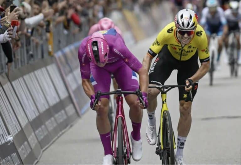 Giro 2025, étape 13 : Wout Van Aert : « J’ai du puiser dans mes réserves. »