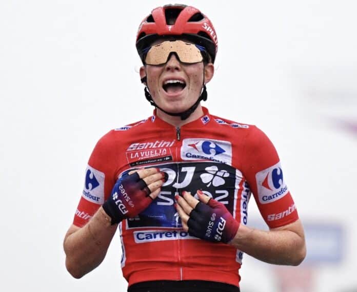 tour d'Espagne 2025 victoire de demi vollering sur la 7e etape elle remporte le general