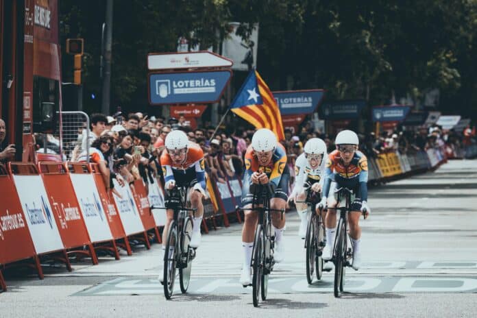 tour d'Espagne féminin 2025 lild trek remporte la 1re etape