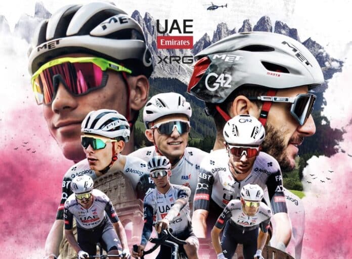 tour d'Italie 2025 adam yates et juan ayes leaders a deux têtes dure teamemirates xrg