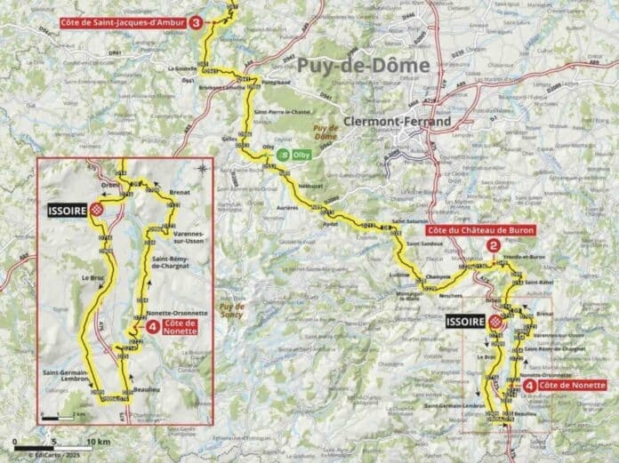 Critérium du Dauphiné 2025 étape 2 analyse du parcours profil favoris direct TV