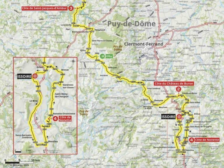 Critérium du Dauphiné 2025, étape 2 : Analyse du parcours, profil, favoris et direct TV