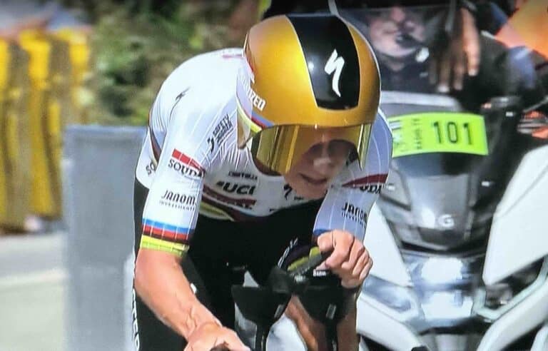 Critérium du Dauphiné 2025 : Remco Evenepoel ecrase le chrono de la 4ème étape