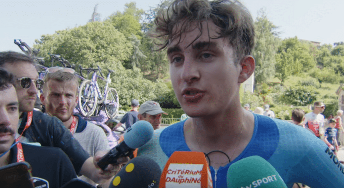 Critérium du Dauphiné 2025, étape 4 : Paul Seixas : « Je ne sentais pas mes jambes »