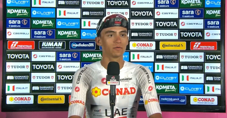 Giro 2025 : Isaac del Toro : « Je peux faire de grandes choses »