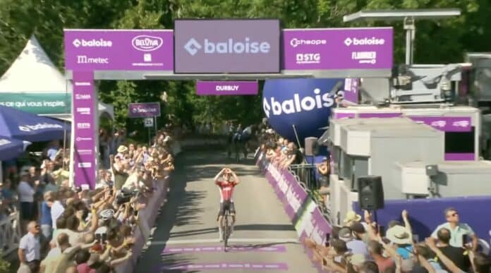 Tour de Belgique 2025 : étape 4 : Jenno Berckmoes vainqueur en costaud