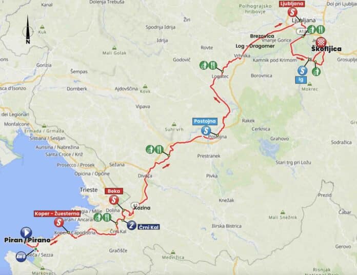 Tour de Slovénie 2025 étape 1 analyse du parcours profil favoris et direct tv