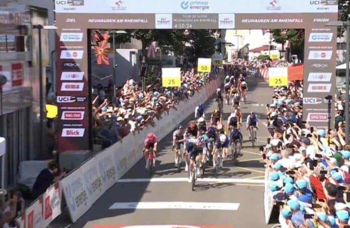 Tour de Suisse 2025 : étape 6 : Jordi Meeus s'impose au sprint