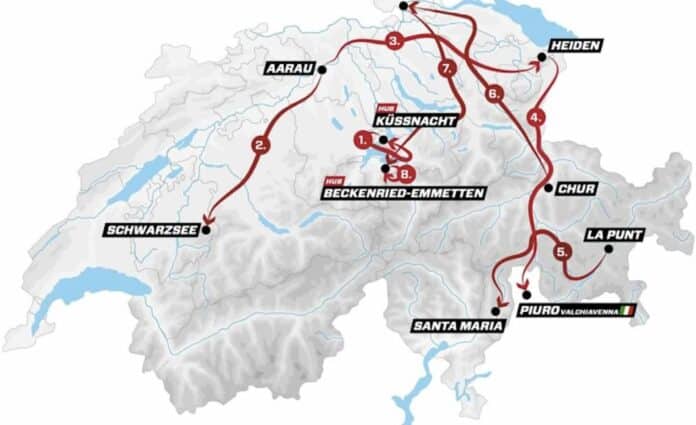 Tour de Suisse 2025 parcours complet et profils