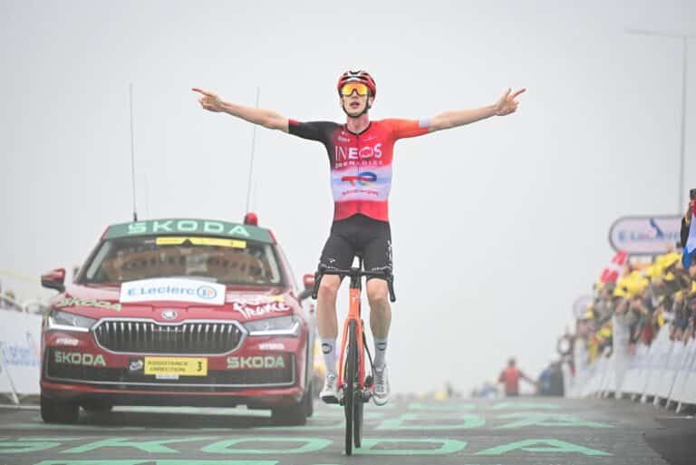 Thymen Arensman s’offre une victoire d’étape de prestige sur le Tour de France