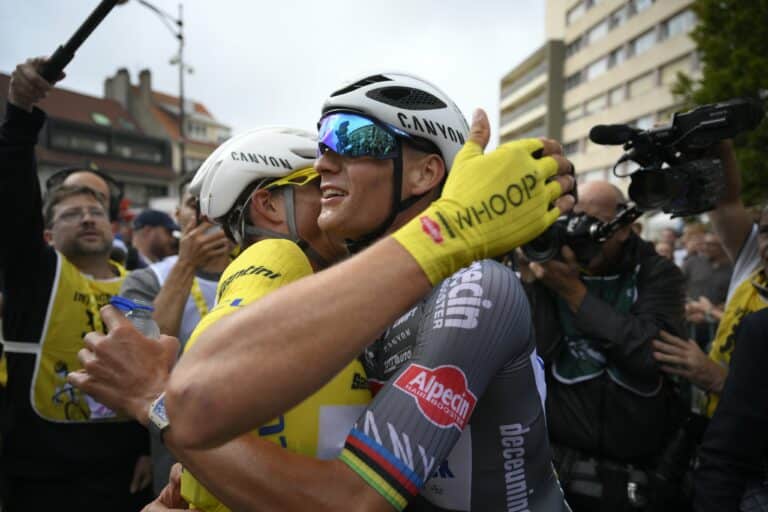 Tour de France 2025, étape 2, Mathieu van der Poel : « Ce début de Tour est un rêve pour l’équipe. »