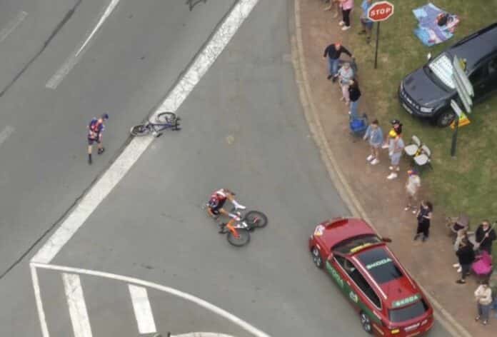 Tour de France 2025 Filippo Ganna contraint à l'abandon après une chute