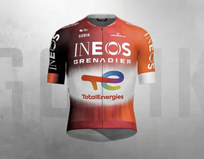 Tour de France 2025 INEOS Grenadiers présente son nouveau maillot avec TotalEnergies comme co-sponsor