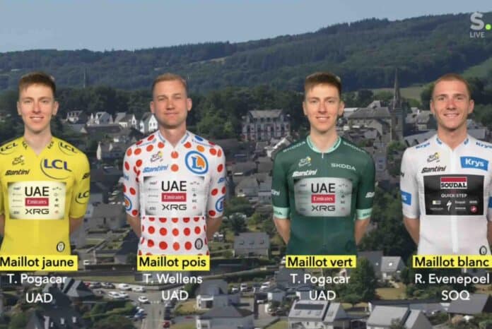 Tour de France 2025 les classements annexes après la 7e étape