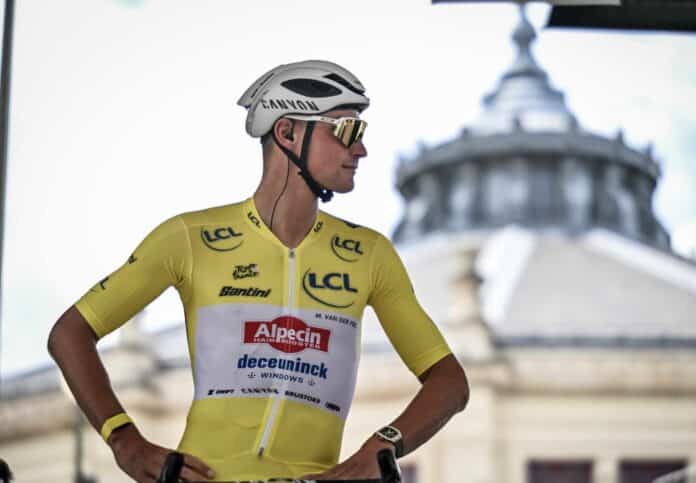 Tour de France 2025 : Mathieu Van der Poel : "J'aurais vraiment aimé gagner avec le maillot jaune"