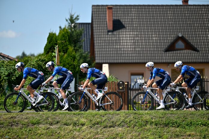 David Gaudu et Guillaume Martin-Guyonnet pour Groupama-FDJ sur la Vuelta 2025