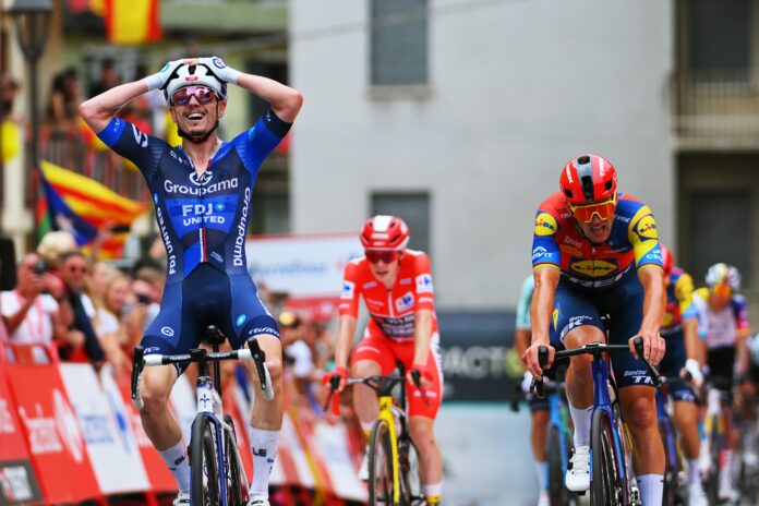 La Vuelta 2025, étape 3 : David Gaudu renoue avec la victoire devant Mads Pedersen