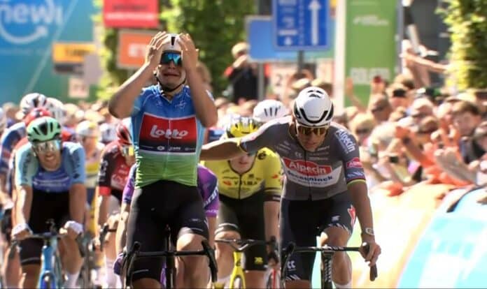 Renewi Tour 2025 : Arnaud De Lie s'adjuge la dernière étape et le classement général devant Mathieu Van der Poel