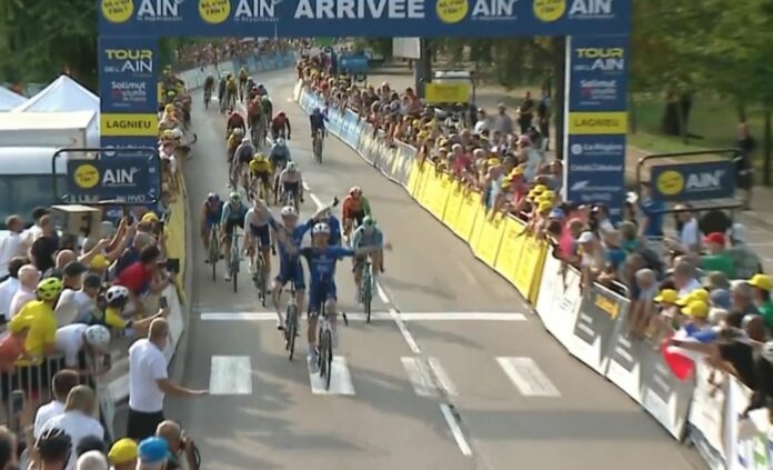 Tour de l'Ain 2025 : Tom Donnenwirth s'impose au sprint, doublé de la Groupama FDJ