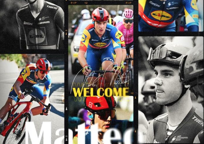 Transferts 2025/2026 : Matteo Milan s'engage avec la Groupama FDJ
