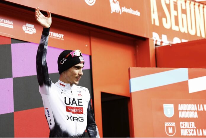Rupture de contrat entre Juan Ayuso et UAE Team Emirates
